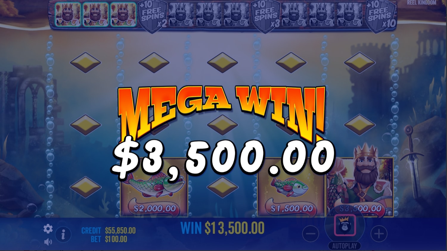 Best casinos to play Big Bass Secrets of the Golden Lake slot game.