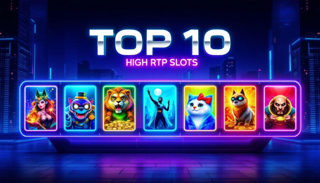 Top 10 high RTP slots in 2025.